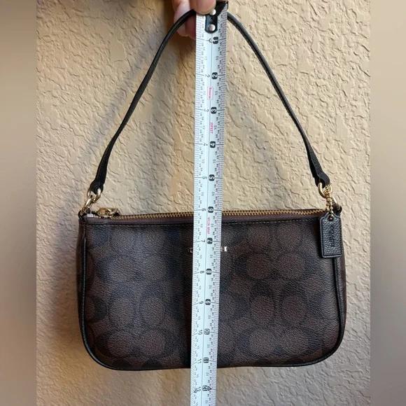 Coach Signature Crossbody bag Brown/Black - Picture 5 of 17